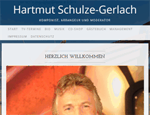 Tablet Screenshot of hartmut-schulze-gerlach.de